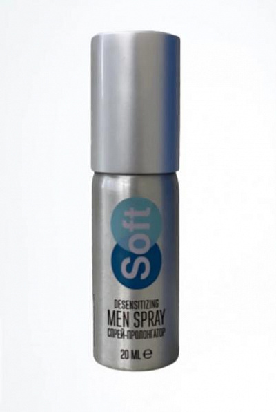 Спрей-пролонгатор Soft men spray:uz:Soft sprey prolongator