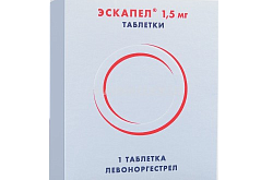 ЭСКАПЕЛ таблетки 1,5мг N1