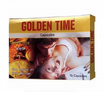 Капсулы Golden Time для мужчин:uz:Erkaklar uchun Golden Time kapsulalari