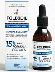 Средство для роста бороды Folixidil 15%