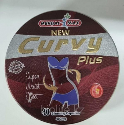 Капсулы для похудения Herbal max Curvy Plus 40шт:uz:Curvy Plus vazn va ishtaha boshqarish uchun tabletkalar