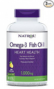 Рыбий жир Омега-3, со вкусом лимона, 1000 мг