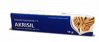 AKRISIL krem 10g 1%