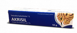 AKRISIL krem 10g 1%