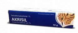 AKRISIL krem 10g 1%