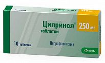 SIPRINOL 0,25 tabletkalari N10