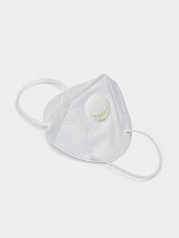 Маска респиратор с клапаном N95, 10 шт:uz:Niqob respirator klapanli N95, 10 dona