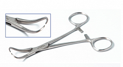 150 mm ratchet bilan jarrohlik zig'ir uchun qisqich