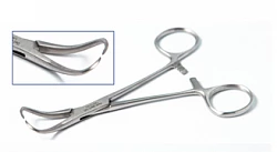150 mm ratchet bilan jarrohlik zig'ir uchun qisqich