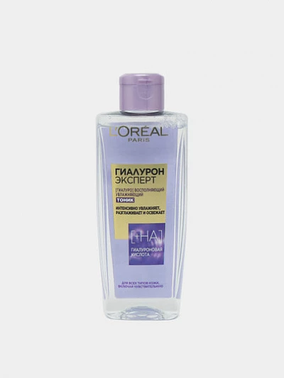 Тоник L'Oreal Paris Гиалурон Эксперт, восполняющий увлажняющий, 200 мл