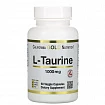 L-таурин, California Gold Nutrition, 1000 мг, 60 растительных капсул:uz:L-Taurin, Kaliforniya Oltin Oziqlantirish, 1000 mg, 60 Veg Kapsül