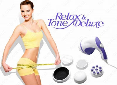 Массажер для похудения Relax Tone Deluxe Массажер для похудения Relax Tone Deluxe:uz:Relax Tone Deluxe vazn yo'qotish uchun massaj