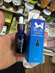 Капли для женщин Blue Wizard  (15 мл):uz:Ayollar uchun Blue Wizard tomchilari (15 ml)