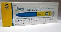 BAETA eritma 1,2ml 250mkg/ml