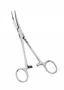 Зажим кровоостанавливающий зубчатый изогнутый