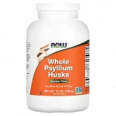 NOW Foods, шелуха семян подорожника, 340 г:uz:NOW Oziq-ovqatlar, Psyllium qobig'i, 340 g