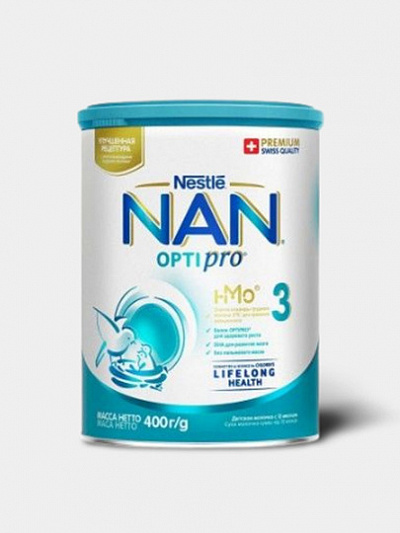 Молочная смесь Nestle NAN 3, 400 г