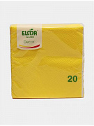 Салфетки Elma 33х33 Сlassic (230) (желтые)