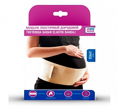 Бандаж эластичный дородовой:uz:Prenatal elastik bandaj