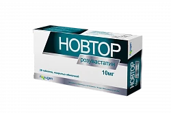 НОВТОР таблетки 10мг N28