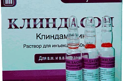 КЛИНДАСОН раствор для инъекций 2мл 150мг/мл N10