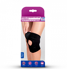 Бандаж коленного сустава (на липучках):uz:Tizza bandaji (Velcro bilan)