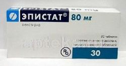 ЭПИСТАТ 0,08 таблетки N30