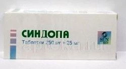 СИНДОПА 0,25+0,025 таблетки N50