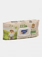 Солнце и Луна ECO Влажные салфетки детс-е 0+ хлопк-е ром. и хлопк.big-pack с крышкой 72 шт
