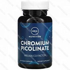 Пикoлинaт xpoмa, MRM Nutrition, 200 мкг, 100 кaпcул:uz:Xrom, MRM ovqatlanish, MK 200 C, 100 qopqoq bilan