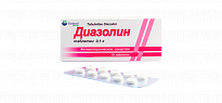 DIAZOLIN tabletkalari 0,1g N10
