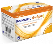 КОЛОСПАС ФИБРО порошок со вкусом апельсина 5,0г N10