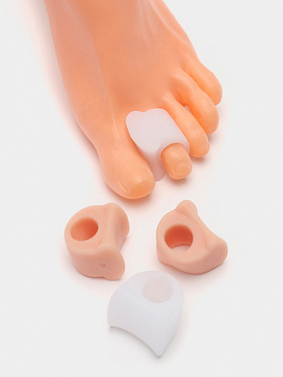 Разделитель для пальцев ног силиконовый. Межпальцевые перегородки