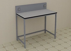 Стол лабораторный  1200*650*1050  мм, модель 1:uz:Laboratoriya stoli 1200*650*1050 mm, 1-model