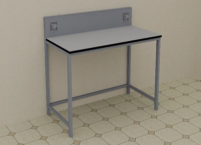 Стол лабораторный  1200*650*1050  мм, модель 1:uz:Laboratoriya stoli 1200*650*1050 mm, 1-model