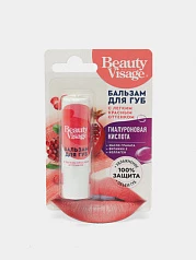 Бальзам для губ с легким красным оттенком "Beauty Visage" 3,6 гр.
