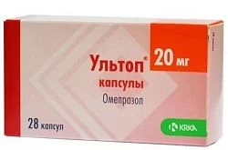 УЛЬТОП капсулы 40мг N14