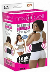 Утягивающий пояс Miss Belt Instant Hourglass Shape