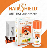 Шампунь Против вшей  "Hair Shield":uz:Bitlarga qarshi shampun "soch qalqoni"