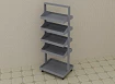 Стол мобильный  (80*600*1500 мм):uz:Mobil stol (80*600*1500 mm)