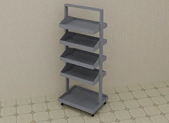 Стол мобильный  (80*600*1500 мм):uz:Mobil stol (80*600*1500 mm)