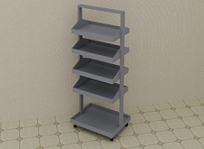 Стол мобильный  (80*600*1500 мм):uz:Mobil stol (80*600*1500 mm)