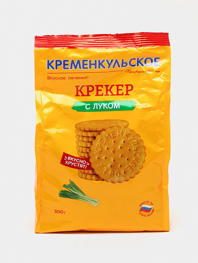Печенье Кременкульский Крекер с луком, 300 гр