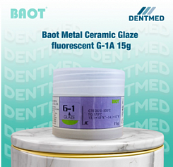 Стоматологическая керамика Baot Metal Ceramic Glaze fluorescent G-1A 15 g  :uz:Dental keramika Baot Metal Ceramic Glaze floresan G-1A 15 g