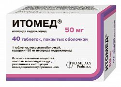 ITOMED tabletkalari 50mg N40