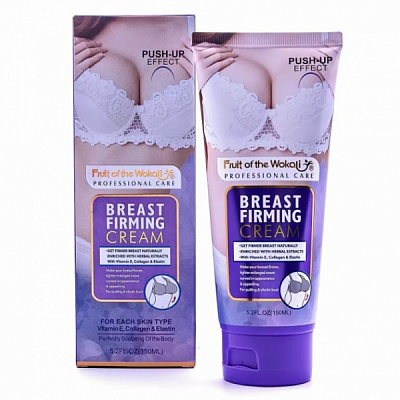 Крем для подтяжки бюста "Wokali Breast Firming Cream":uz:Ko'krakni tortuvchi krem ​​"Wokali ko'krakni mustahkamlovchi krem"