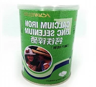 Calcium Iron Zinc Selenium таблетки богатые кальцием, железом, цинком, селеном 