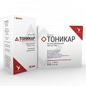 ТОНИКАР раствор для инъекций 5мл 1000мг/10мл N5