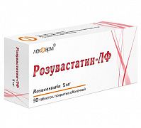 ROZUVASTATIN LF tabletkalari 5mg N30