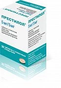 ПРЕСТИЛОЛ таблетки 5мг/5мг N30